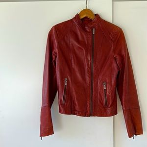 Cole Haan Leather Cafe Racer